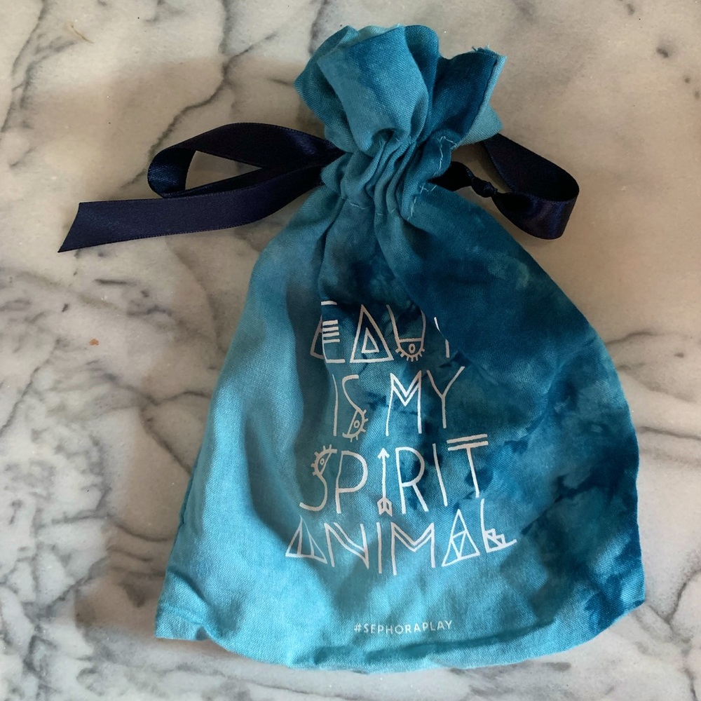 Drawstring Sephora make up pouch